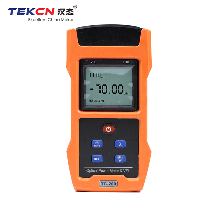 TEKCN TC-200 optical fiber Power meter w