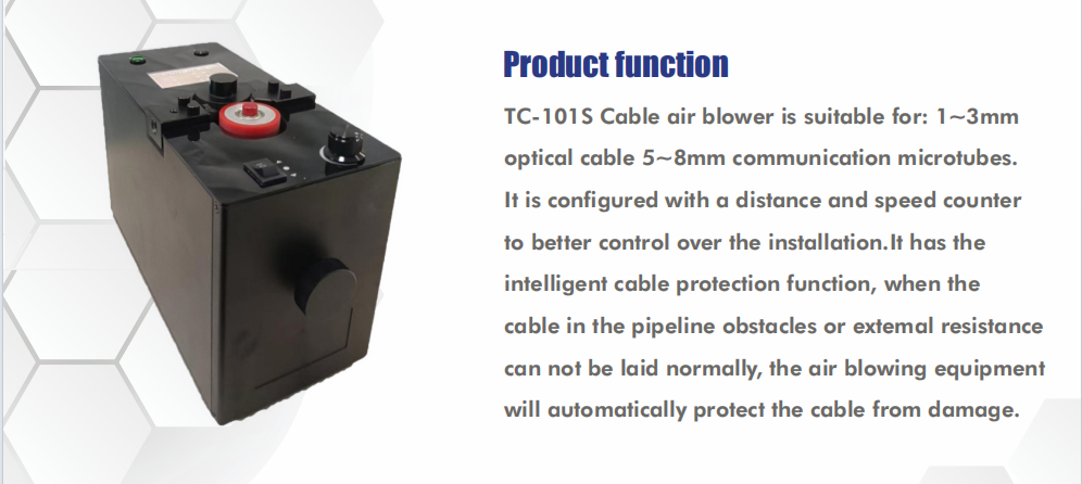 TC-101S Cable air blower