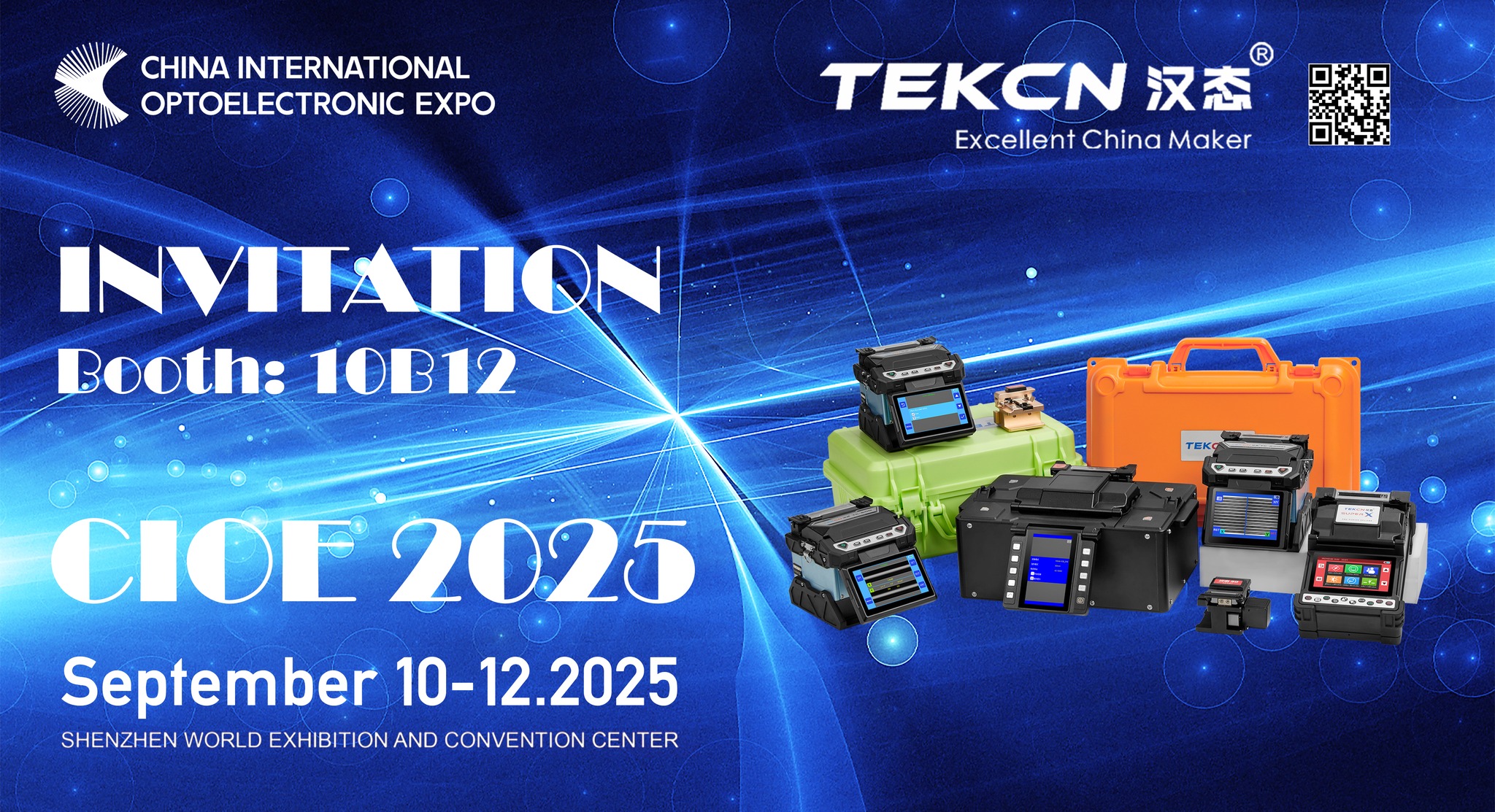 Excited to meet our valued international partners at CIOE 2025