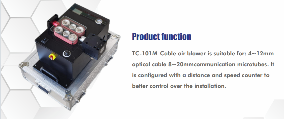 TC-101M Cable air blower